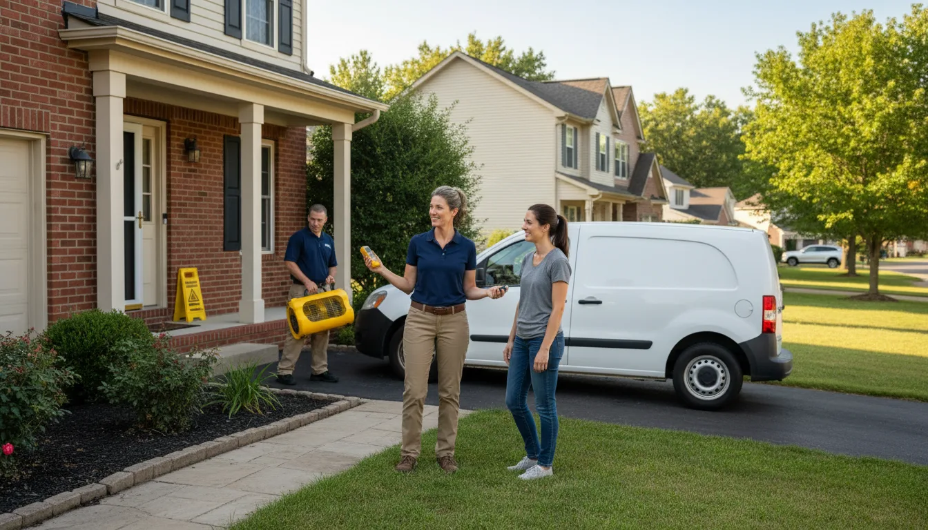 Water restoration image for Flood Water Cleanup, Removal And Restoration Services in Salisbury, MD